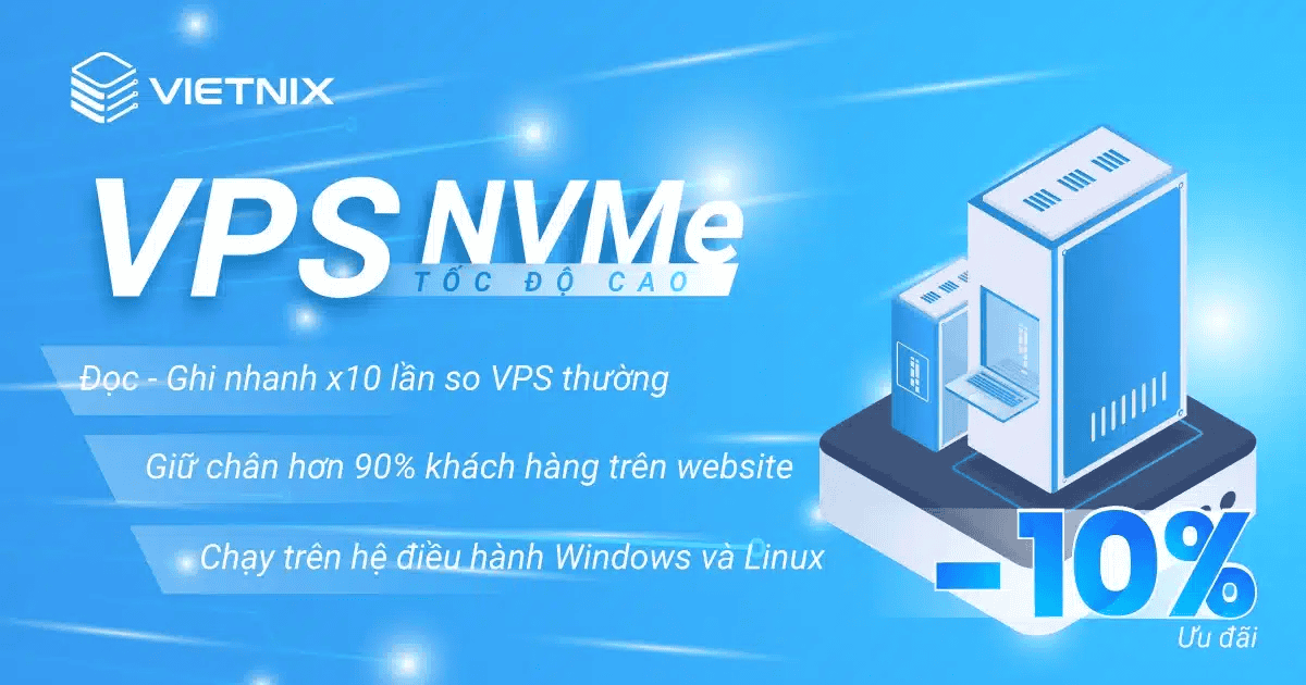 VPS NVMe Vietnix